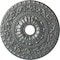 Ekena Millwork Vaduz Ceiling Medallion (Fits Canopies up to 3 1/2"), 23 1/2"OD x 3 1/2"ID x 2 1/8"P, Platinum CM23VAPLS - alternate 1